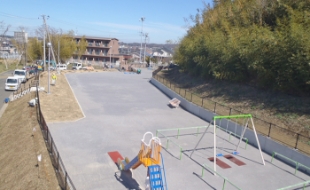 君津市内/公園の造成作業